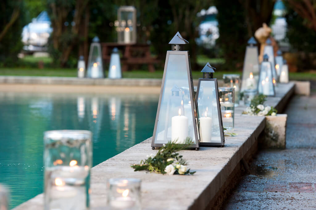 Mariage piscine Luberon By Mademoiselle C