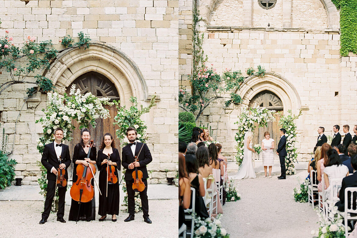 Wedding planner Aix-en-Provence Château Grimaldi