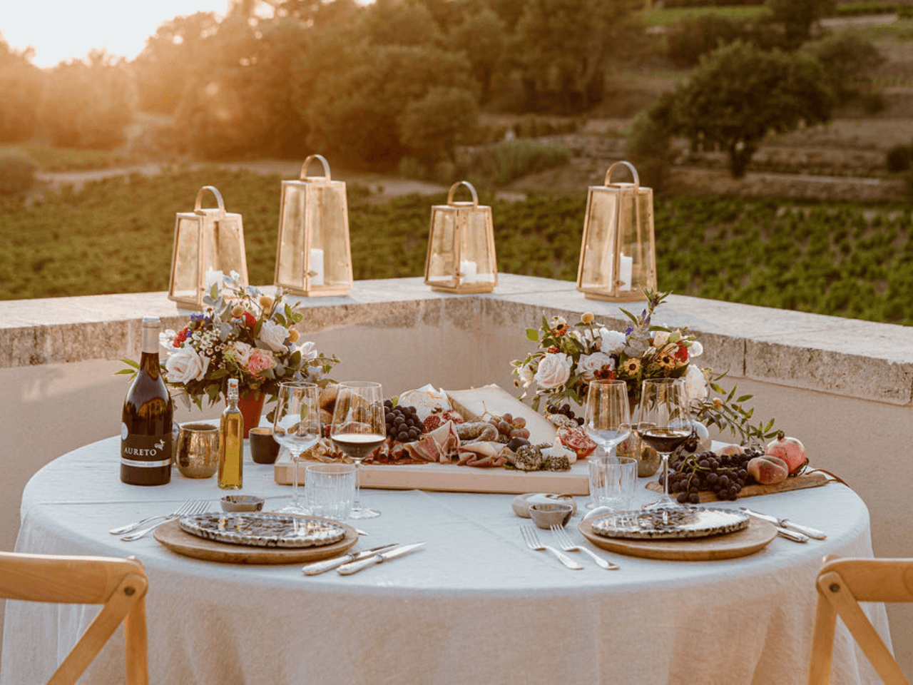 Repas mariage Provence By Mademoiselle C