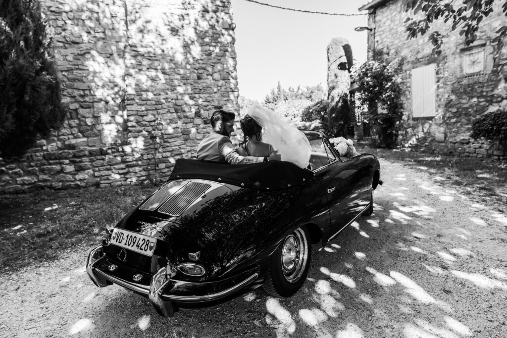 Location voiture mariage provence