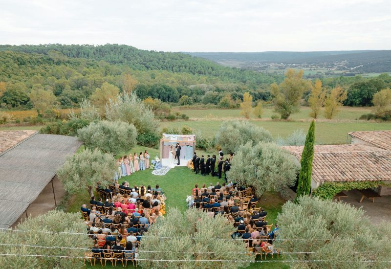 Secular ceremony in Provence by Mademoiselle C
