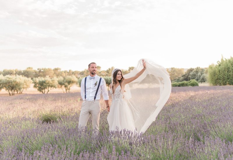 wedding Provence South of France lavender wedding by Mademoiselle C