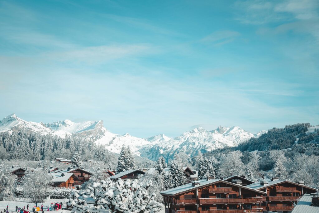 Un mariage à la neige dans les Alpes